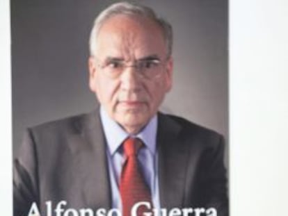 Alfonso Guerra en una foto de archivo de 2013.