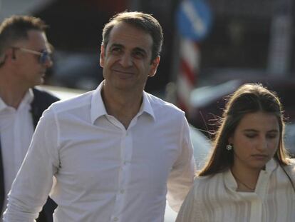 El líder del partido conservador Nueva Democracia, Kyriakos Mitsotakis.