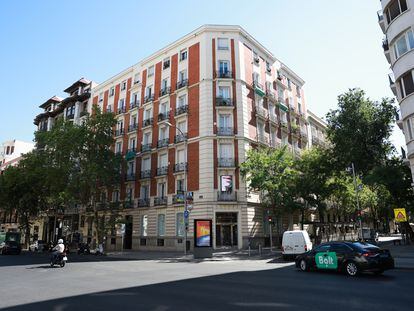 Edificio en el número 22 de la calle de Valázquez de Madrid.