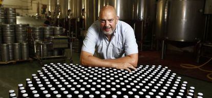 David Castro, propietario de la marca de cerveza artesanal La Cibeles.