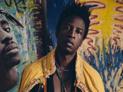 El poeta neoyorkino Saul Williams. 