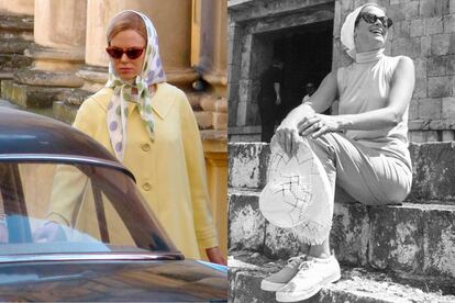 El pasado miércoles Smoda publicaba las primeras imágenes de Nicole Kidman interpretando a Grace Kelly. Una película que está dirigiendo Olivier Dahan.