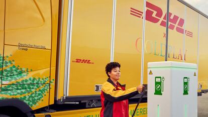 DHL se encarga de la logística sostenible.