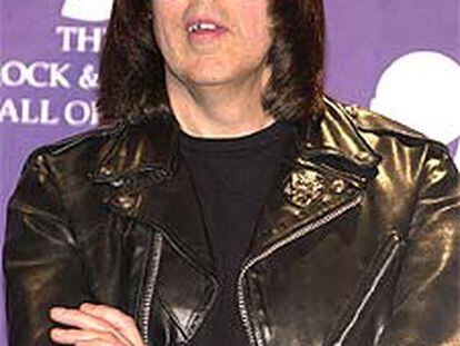 Johnny Ramone, en la 17ª edición del Rock and Roll Hall of Fame.