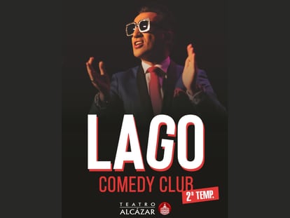 Cartel 'Lago, Comedy Club'