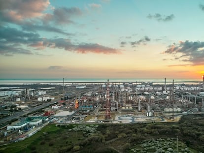 La refinería de La Rábida, propiedad de Cepsa, en una imagen de archivo.