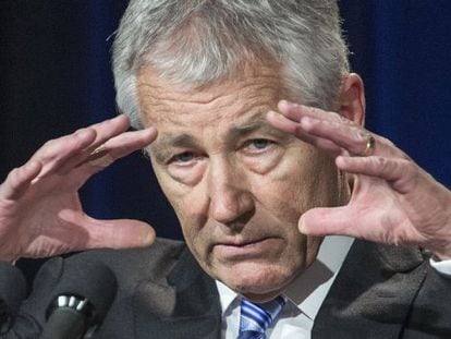 El secretario de Defensa, Chuck Hagel.