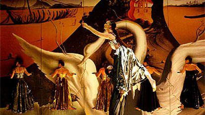 Un momento del ensayo general de <i>Dalidance,</i> dirigido por Ramon Oller para su compañía Metros.
