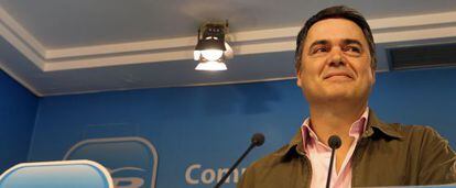 El diputado y portavoz del PP en el Parlamento, Carlos Rojas.