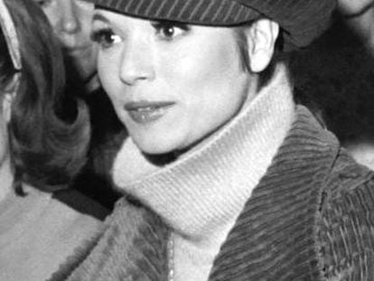 La actriz italiana Elsa Martinelli en 1967.