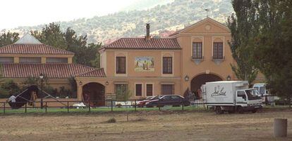 La finca Los Arcos en la que se celebró la boda.