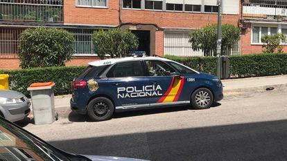 Un coche patrulla de la Policía Nacional, en una imagen de archivo.