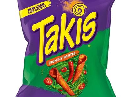 El snack Takis, que se fabrica en la planta de Bimbo en El Verger.