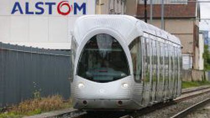 Tren fabricado por Alstom.