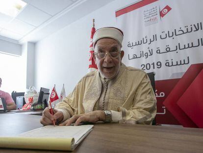 Abdelfatá Muru, el pasado 9 de agosto en Túnez. 