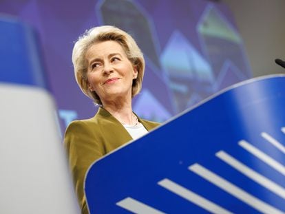 La presidente de la Comisión Europea, Ursula von der Leyen