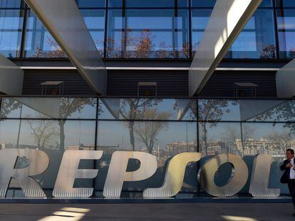 La sede de Repsol, en Madrid, en una imagen de archivo.