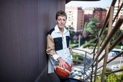 Elisa Aguilar, ex jugadora y presidenta de la federación Española de Baloncesto