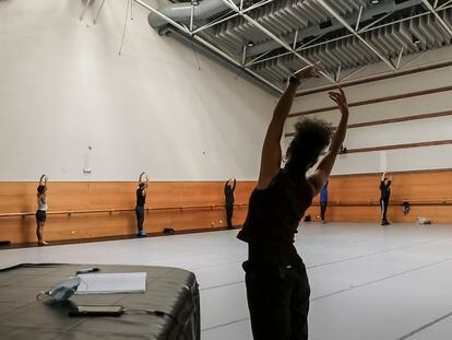 Primer ensayo de la Compañía Nacional de Danza tras el confinamiento