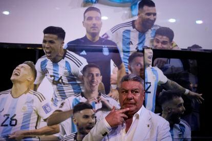 Claudio Tapia, el presidente de la Asociación Argentina del Fútbol, este mes en Buenos Aires.