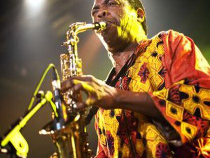 El músico Femi Kuti.