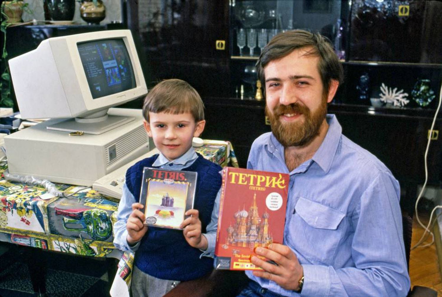 Alexey Pajitnov, creador del Tetris, en 1989