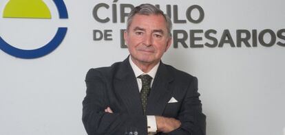 El presidente del Círculo de Empresarios, Javier Vega de Seoane.