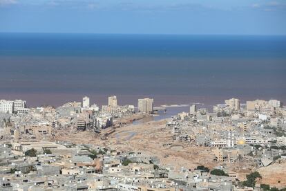 Una vista general de Derna, al este de Libia, el pasado 13 de septiembre de 2023.