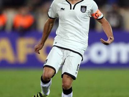 Xavi Hernández, en un partido de la Champions asiática con el Al Saad. 