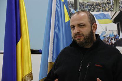 Rüstem Umerov, exparlamentario ucranio de la minoría tártara, en mayo de 2022.