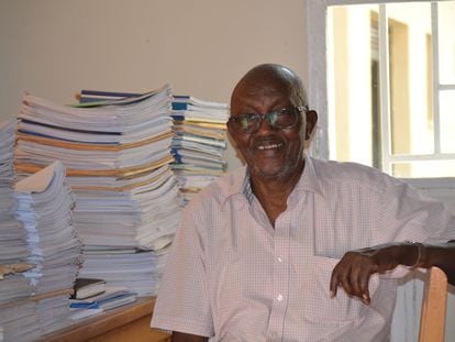 El psicólogo ruandés Simon Gasibirege.