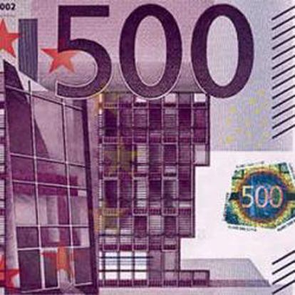 El número de billetes de 500 euros puestos en circulación se ha mantenido estable