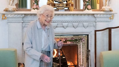 La reina Isabel II recibe a la nueva primera ministra, Liz Truss, el pasado 6 de septiembre.