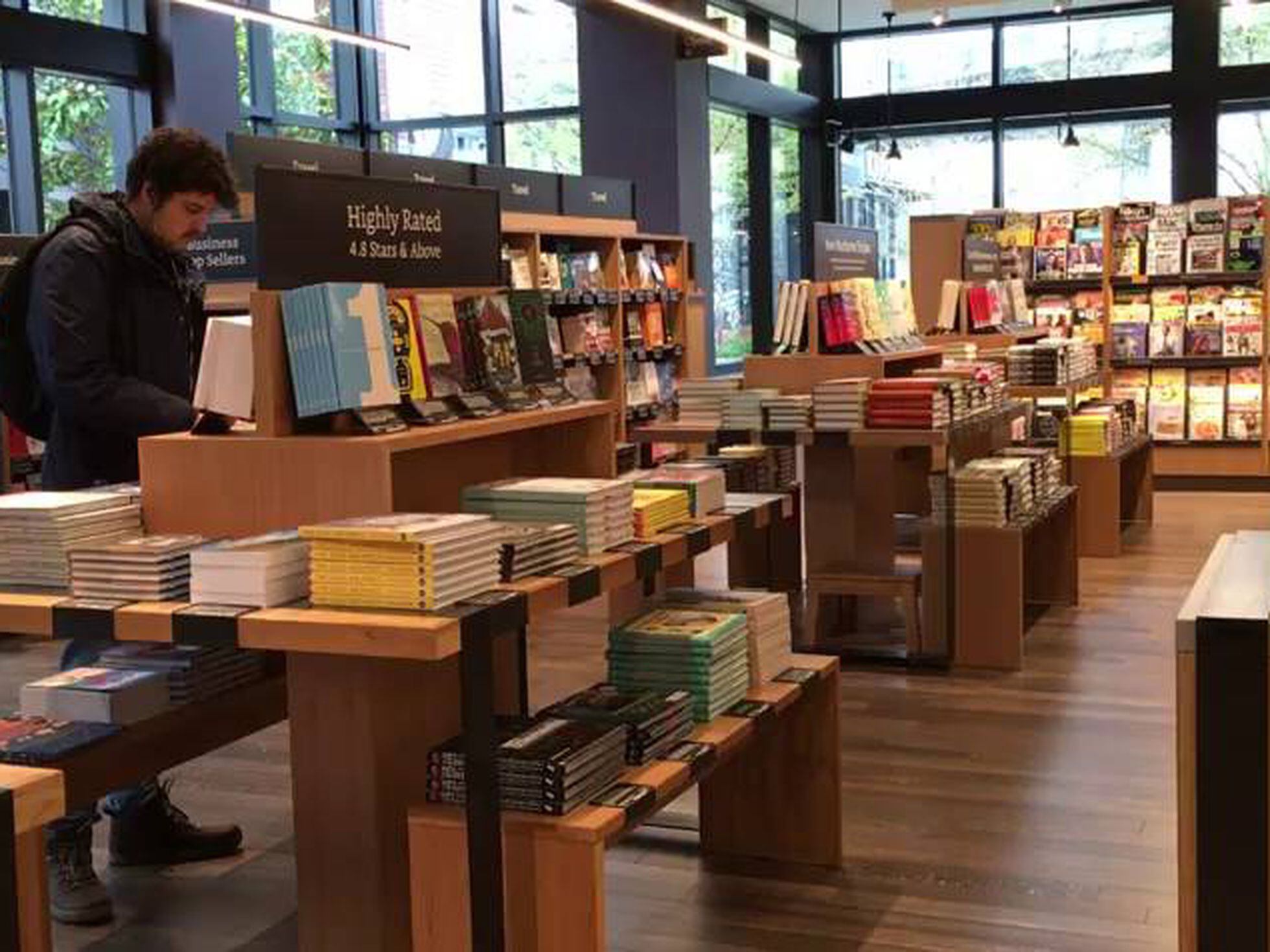 Perfecto Panadería Brillar Amazon Books, una librería en la que manda Internet | Tecnología | EL PAÍS