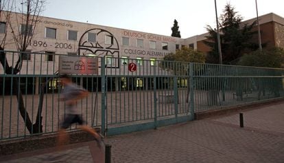 Fachada del Colegio Alemán, en una imagen de archivo.