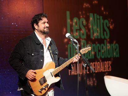 Antonio Orozco en la presentación del festival Les Nits de Pedralbes.