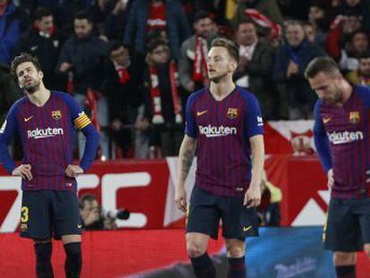 Los cuatro partidos que ha perdido el Barcelona esta temporada se han producido ante rivales que aplican este esquema táctico, como se supone hará el Girona