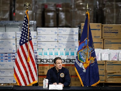 El gobernador de Nueva York, Andrew Cuomo.