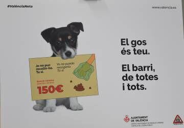 Cartel de la campaña del Ayuntamiento de Valencia.