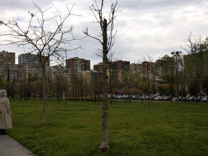 El parc de Sant Martí, en una imatge d'arxiu.