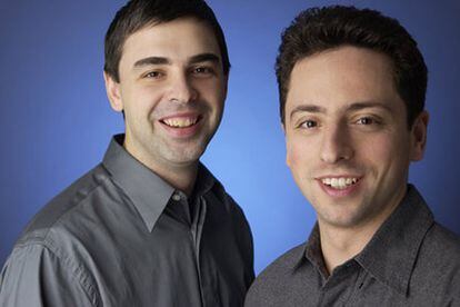 Sergey Brin y Larry Page, "Hombres del año" para FT por la trayectoria de su compañía desde su aparición hace siete años.