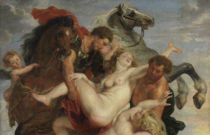 'El rapto de las hijas de Leucipo', de Rubens.