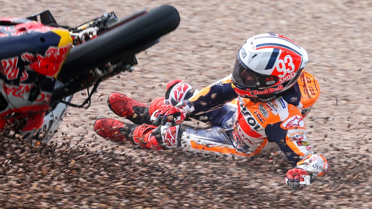 Deutscher GP MotoGP: Marc Márquez leidet wie nie zuvor auf dem Sachsenring, seiner Talisman-Strecke |  Motorräder |  Sport