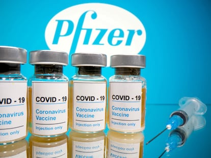 La vacuna de Pfizer contra la covid-19, en una imagen de archivo.