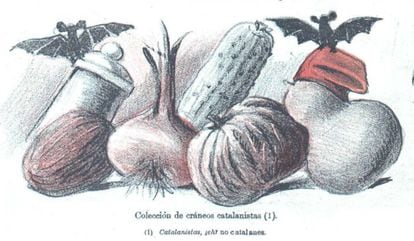 Las tesis del doctor Robert, en la publicación satírica 'Don Quijote', en 1901.