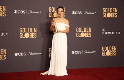Ali Wong, ganadora de un Globo de Oro por ‘Bronca’.