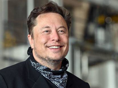 Elon Musk, fundador de Tesla, en agosto. 