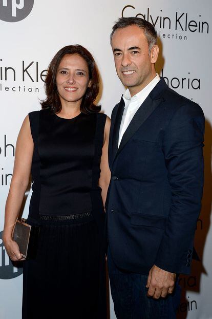 Joana Vicente (directora ejecutiva de IFP) y Francisco Costa (director creativo de la línea femenina de Calvin Klein Collection) fueron los anfitriones de la fiesta.