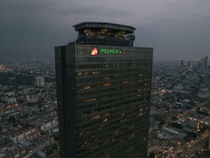 Oficinas de Petróleos Mexicanos (PEMEX) en Ciudad de México.