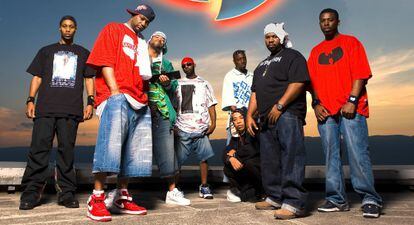 La banda estadounidense de rap Wu-Tang Clan.